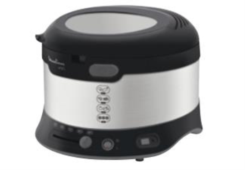 MOULINEX Friggitrice Moulinex Uno L 1.2 LT con filtro anti odore acciaio e nero